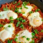 Receita de Shakshuka ou Xacxuca