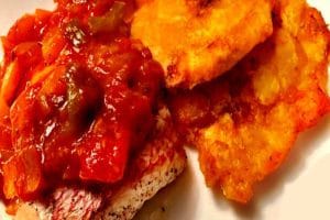 Linguado com Molho Crioulo