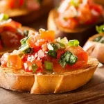 Receita de Bruschetta