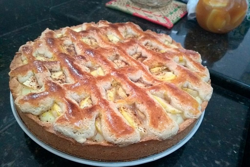 Receita de Torta de Maçã 1 Receita de Torta de Maçã