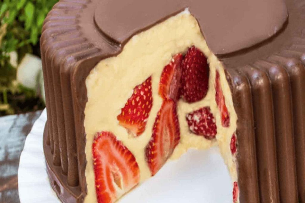 Bombom Gigante com Morango 1 Bombom Gigante com Morango