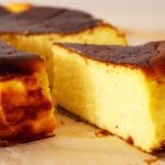 Cheesecake basco: torta basca