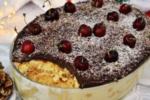 Receita de Pavê de Natal