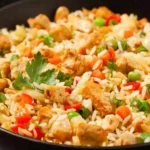 Arroz com Frango e Legumes