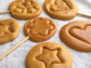 Doce Coreano Bbobgi ou Dalgona