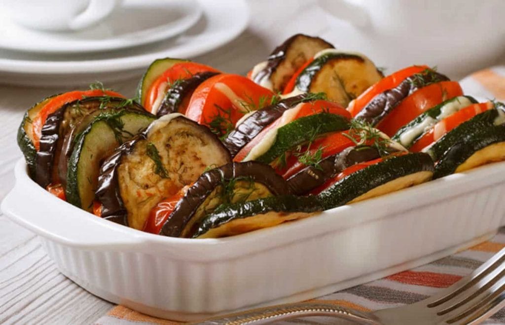 Receita de Berinjela Assada