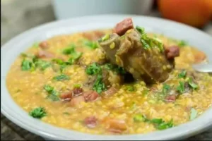 Receita de canjiquinha com costelinha de porco