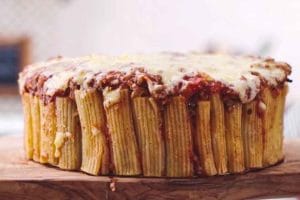 Torta de Macarrão à Bolonhesa