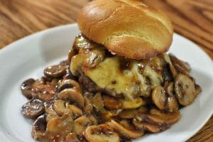 Receita de Hambúrguer com Cogumelos 4 Receita de Hambúrguer com Cogumelos
