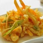 Receita de Tempurá de Legumes com Camarão