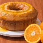 Bolo de Laranja com Calda