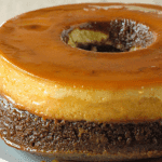 Bolo pudim de chocolate sem calda