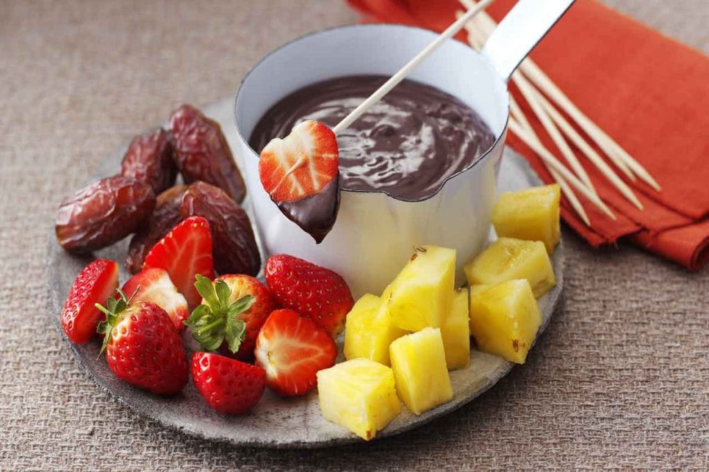 Fondue de chocolate
