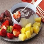 Fondue de chocolate