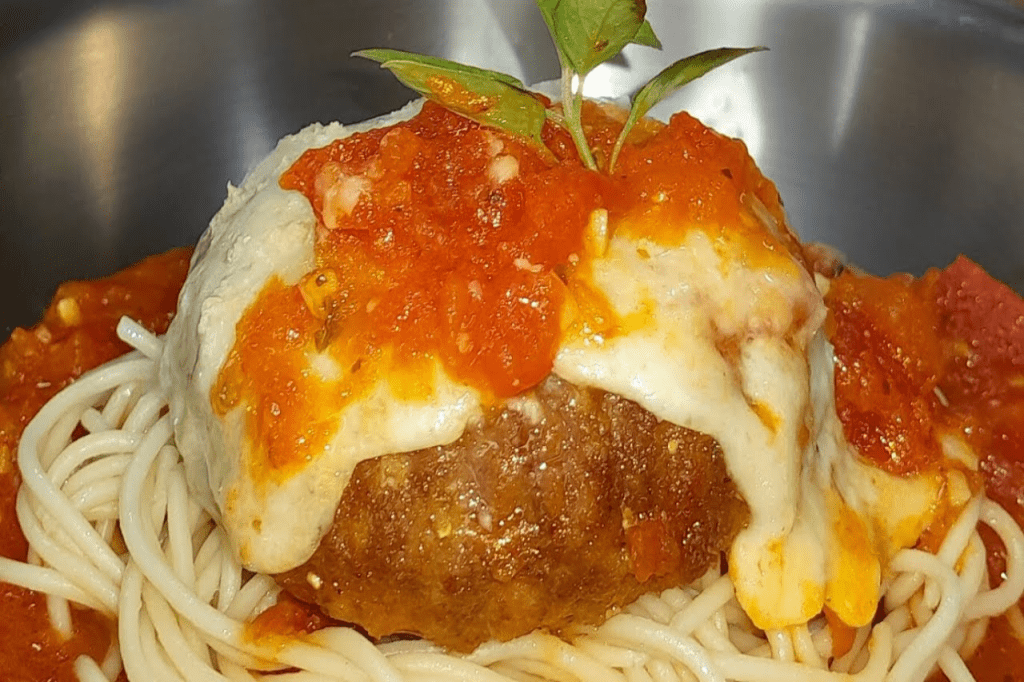 Polpetone à parmegiana 1 Polpetone à parmegiana