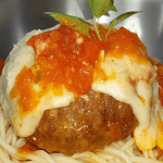 Polpetone à parmegiana