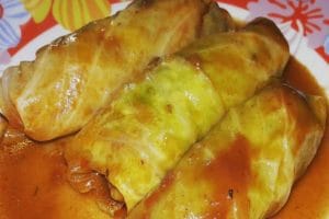 Receita de charuto de repolho