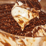 Sobremesa gelada de leite ninho