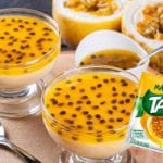 Receita de Mousse de Maracujá com Tang