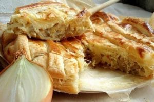 Torta de Cebola de Liquidificador