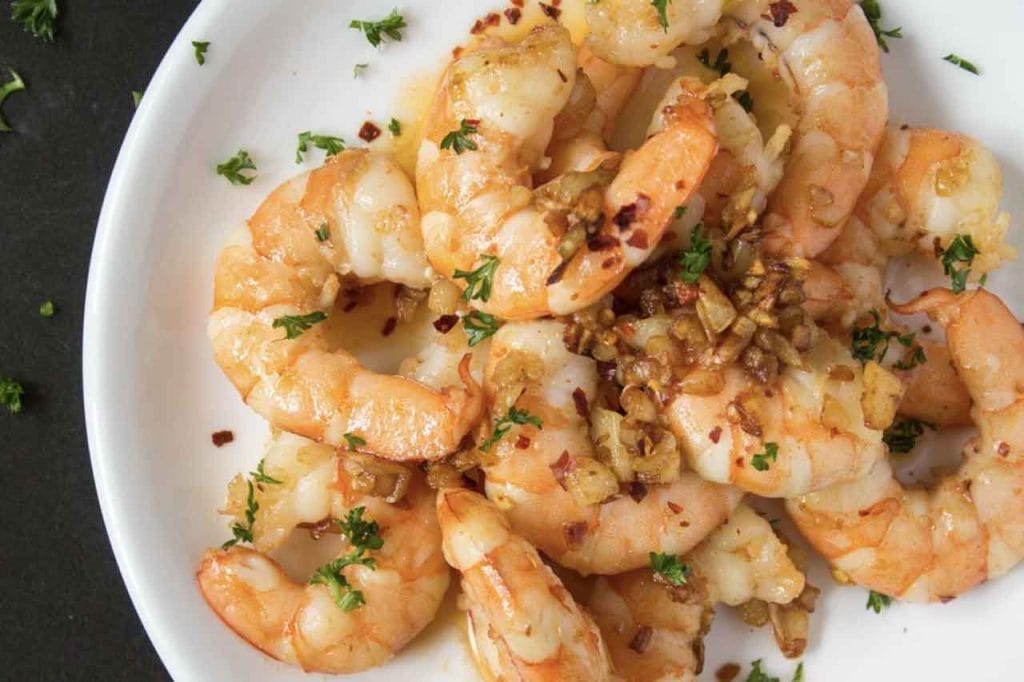 Camarão Alho e Óleo 1 Camarão Alho e Óleo