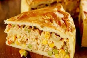 Empadão de Frango com Margarina Qualy