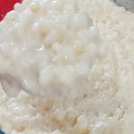 Receita de Canjica Cremosa