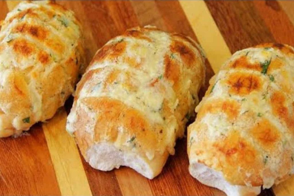 Receita de Pão de Alho com Maionese 1 Receita de Pão de Alho com Maionese