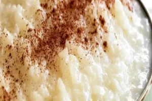 Arroz Doce com Leite Condensado