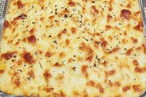 Batata Gratinada no Forno