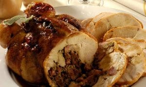 Frango Desossado Recheado