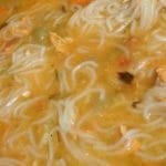 Miojo de macarrão cabelo de anjo