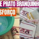 Misturinha Caseira Branqueadora para Panos de Prato: vão ficar novinhos!
