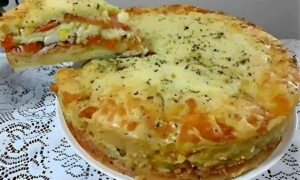 Receita deliciosa de Torta Portuguesa