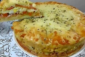 Receita deliciosa de Torta Portuguesa