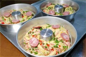 Rosca Salgada Recheada Simples