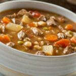 Sopa de Legumes com Carne e Macarrão