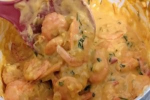 Strogonoff de Camarão Cremoso