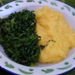 Receita de Taioba com Angu