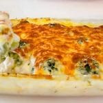 Brócolis Gratinado no Forno com Molho Branco e Queijo