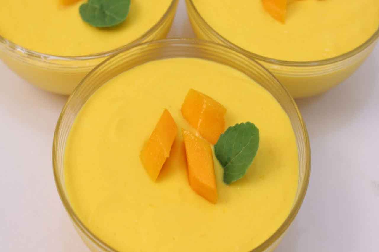Como Fazer Mousse de Manga Delicioso