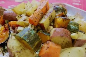 Receita de Legumes ao forno