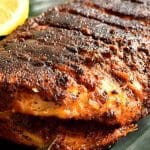 Peixe Assado com Farofa