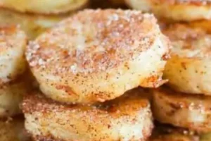 Como Fazer Pãozinho de Banana e Canela Frito