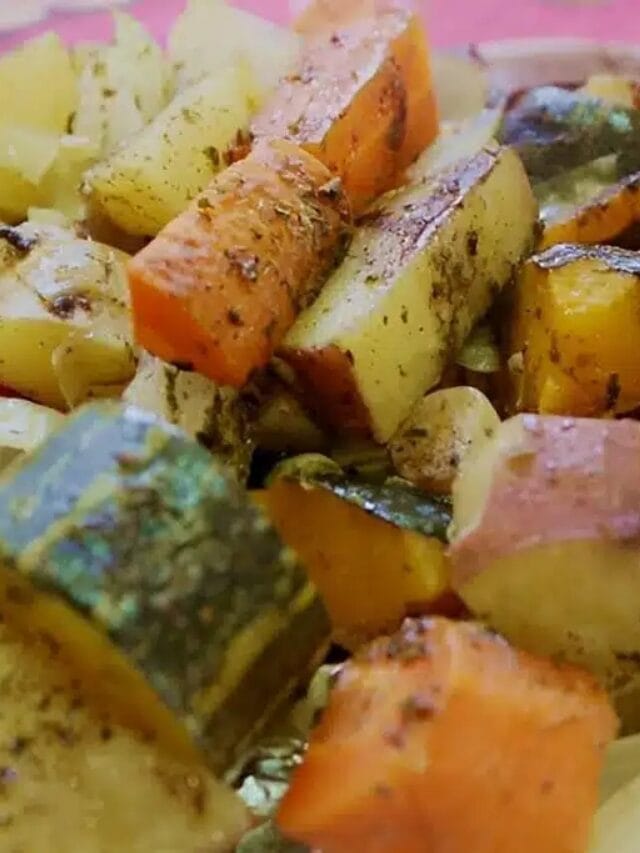 Receita de Legumes ao forno