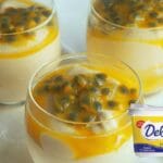 Arroz Doce Cremoso de Maracujá com Margarina Delícia