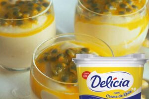 Como Fazer Arroz Doce Cremoso de Maracujá com Margarina Delícia