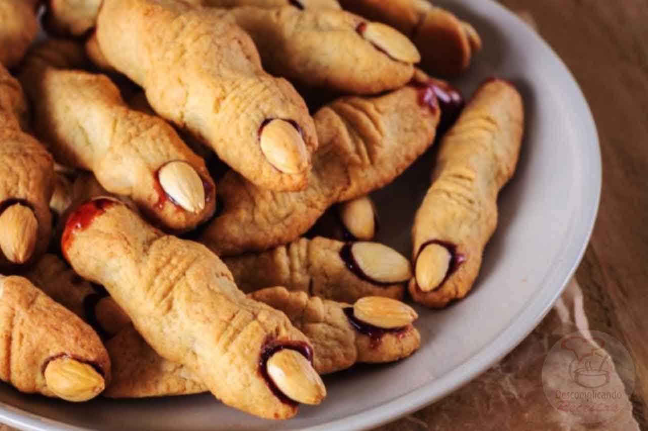 Receita de Halloween - Dedo de Bruxa