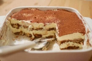 Receita de Tiramisu Caseiro