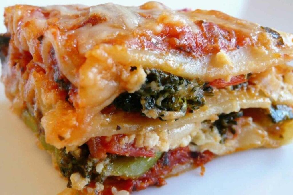 Receita de Lasanha Vegetariana Deliciosa